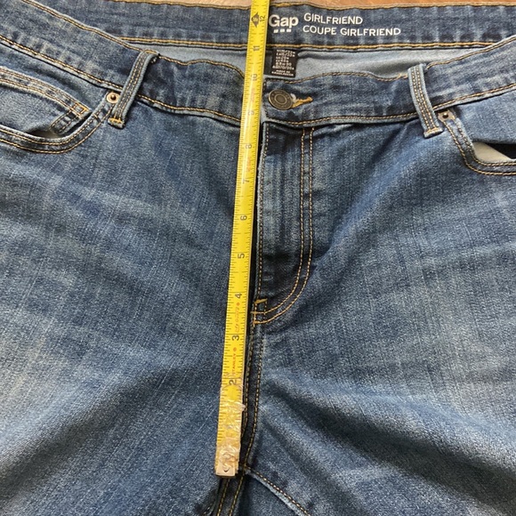 GAP Coupe Girlfriend Jeans size 16 w/ 27” inseam - Picture 8 of 14